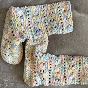 Crochet Boot/House Slipper